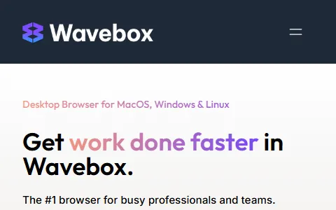 Wavebox status preview image