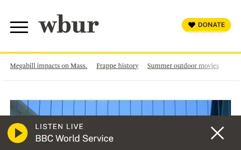 WBUR status preview image