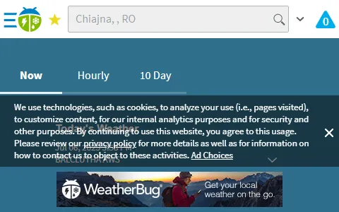 WeatherBug status preview image