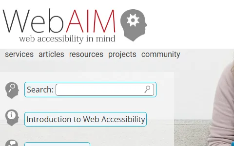 WebAIM status preview image