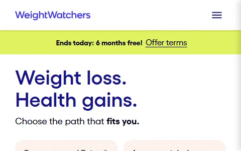 WeightWatchers status preview image