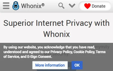 Whonix status preview image