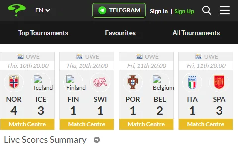 Whoscored status preview image