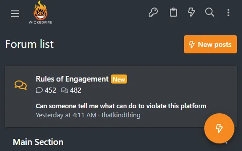 WickedFire status preview image
