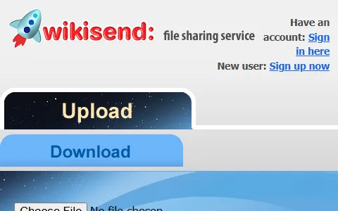 Wikisend status preview image