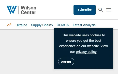 Wilson Center status preview image