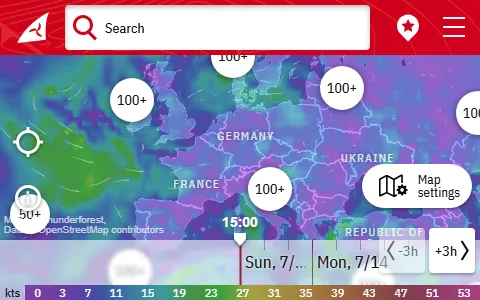 Windfinder status preview image