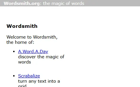Wordsmith status preview image