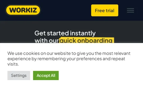 Workiz status preview image