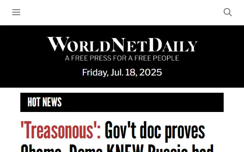 Worldnetdaily.com status preview image