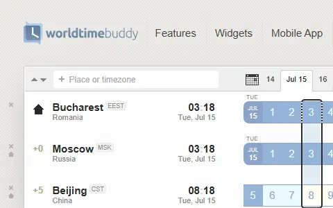 World Time Buddy status preview image