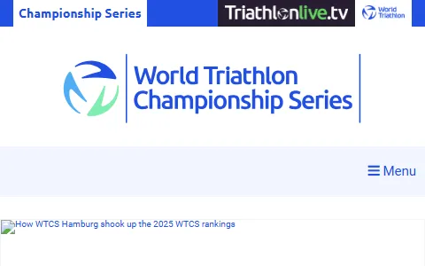 World Triathlon Championship Series status preview image