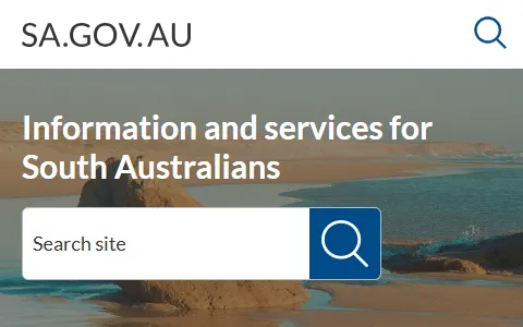 SA Government status preview image
