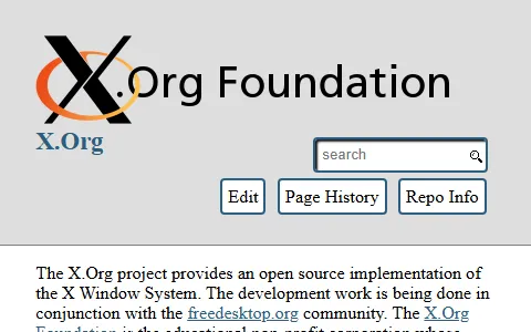 X.Org status preview image