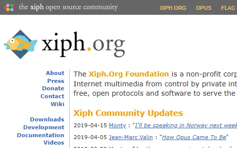 Xiph.Org status preview image