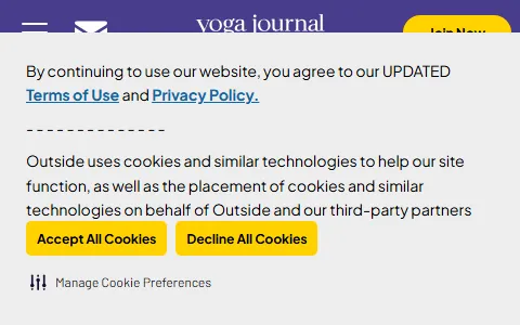 Yoga Journal status preview image