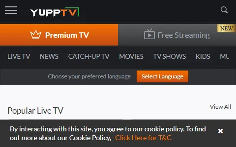 YuppTV status preview image