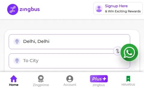 Zingbus status preview image