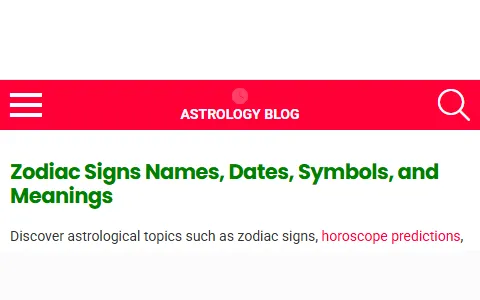 ZodiacSigns-Horoscope status preview image