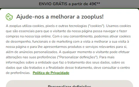 Zooplus Portugal status preview image