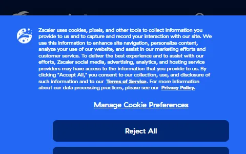 Zscaler status preview image